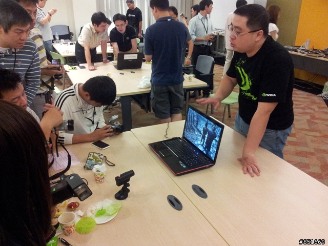 NVIDIA GeForce 600M系列GPU玩家體驗會