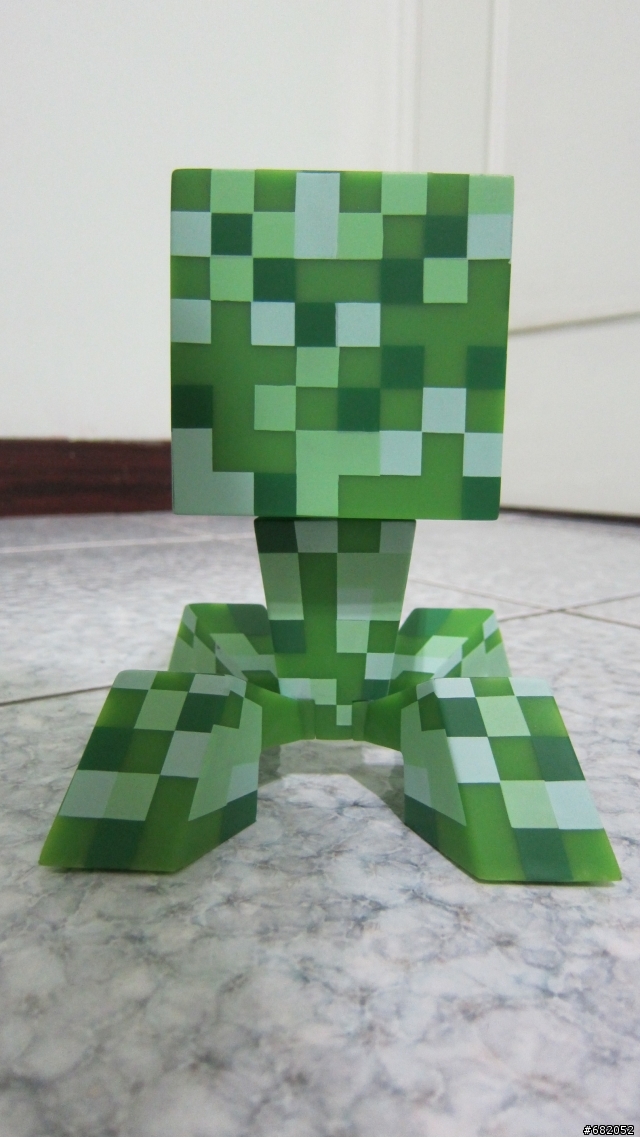 MINECRAFT-CREEPER(苦力怕)官方公仔開箱~圖多慎入