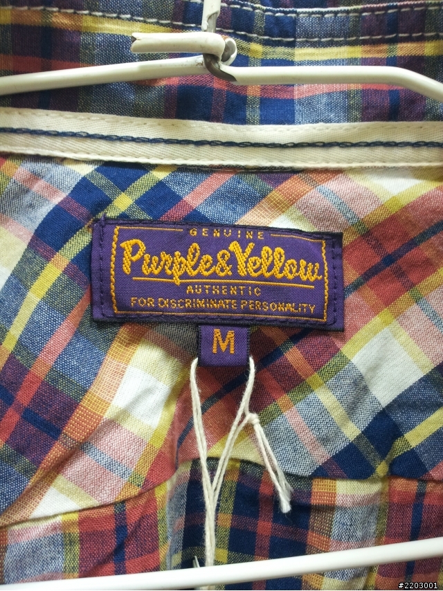 [分享]purple & yellow 短袖襯衫