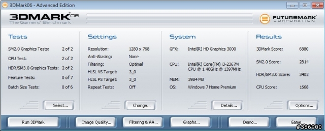 HP Envy4-1016tx 效能實測分享