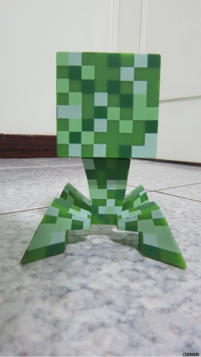 MINECRAFT-CREEPER(苦力怕)官方公仔開箱~圖多慎入