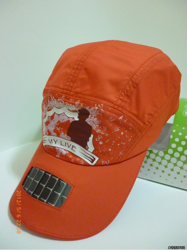 Solar LED Cap S100 太陽能LED照明帽 開箱 實拍紀錄分享给大家 是戶外運動時的好幫手喔