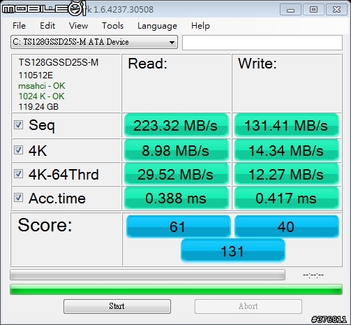 HP Compaq 421 換裝創見128GB SSD，開機速度還不賴!