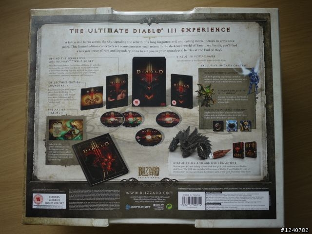 [開箱心得] 暗黑破壞神 3 歐洲典藏版 (Diablo 3 Collector's Edition)