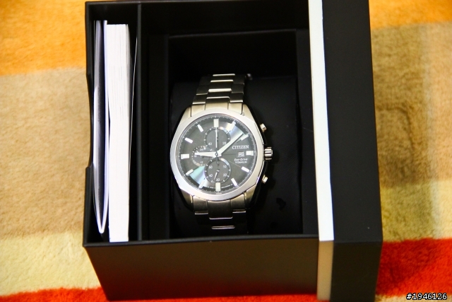 [開箱]CITIZEN CA0021-53E 鈦金屬光動能
