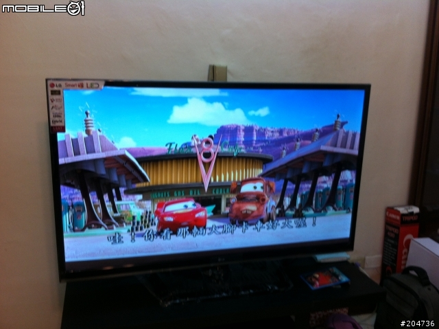 LG 2012 機種 55LS5700 開箱文