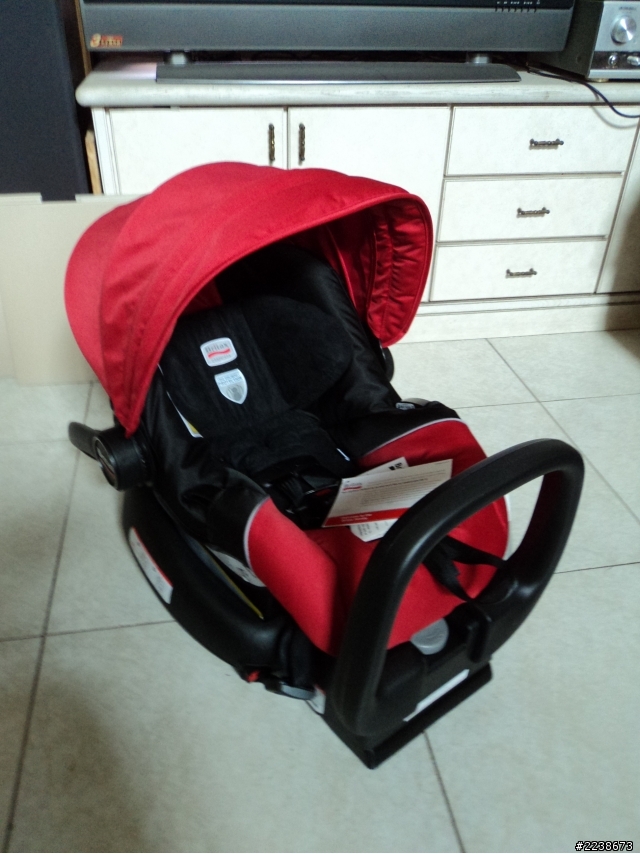 [開箱]Britax 嬰兒提籃