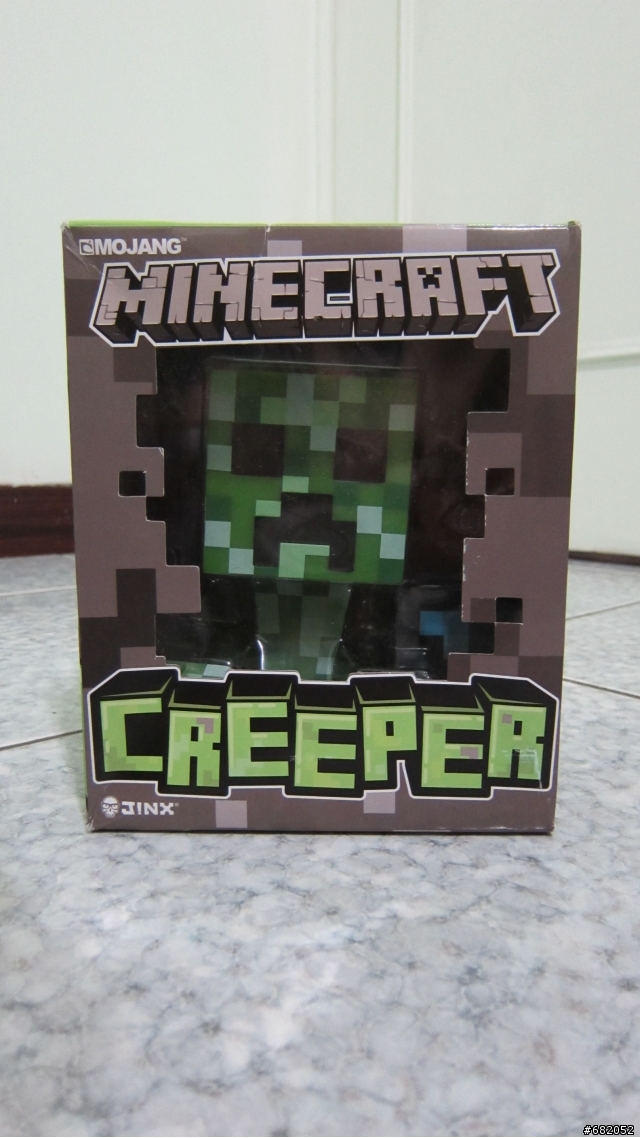 MINECRAFT-CREEPER(苦力怕)官方公仔開箱~圖多慎入