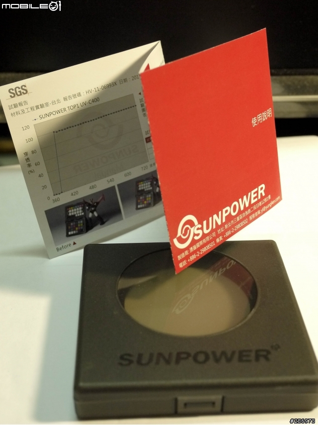 保護鏡的新選擇~~SUNPOWER TOP1 UV-C400(made in Taiwan)