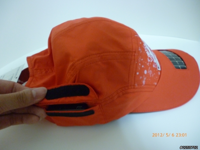 Solar LED Cap S100 太陽能LED照明帽 開箱 實拍紀錄分享给大家 是戶外運動時的好幫手喔