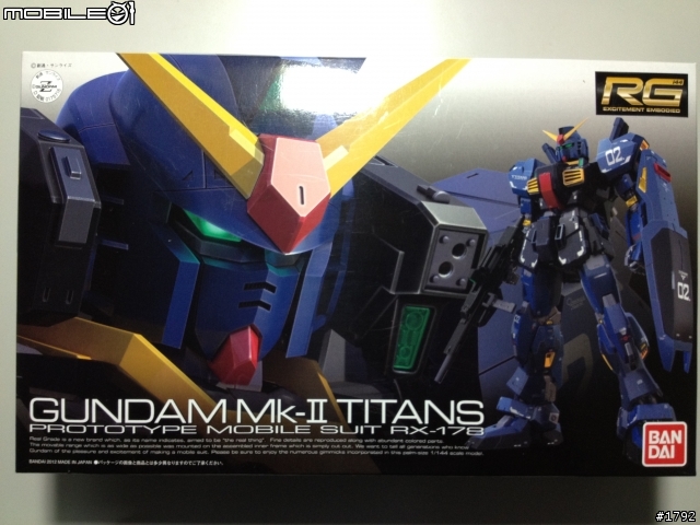 [ 分享] RG RX-178 Gundam Mk-II A.E.U.G. 測試機！（圖多小心 , 5/08 更新）