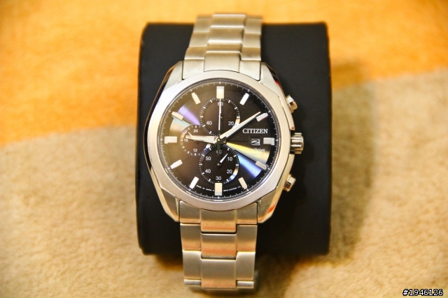 [開箱]CITIZEN CA0021-53E 鈦金屬光動能