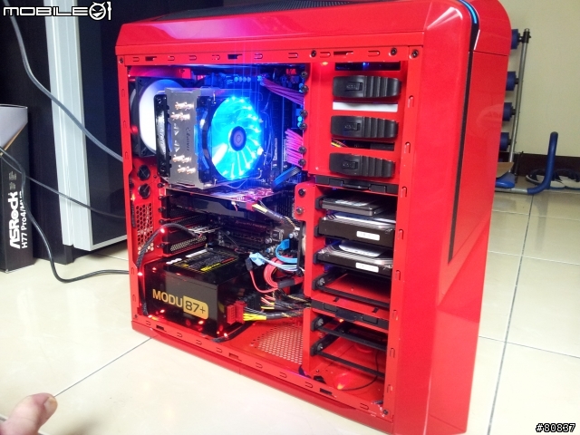 [IVY 新電腦開箱] 紅色小幻影 + i7-3770