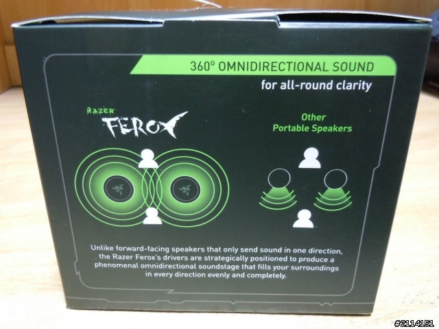 [開箱]Razer ferox 錐齒悍鯊行動喇叭