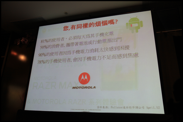 【體驗活動】RAZR MAXX 雙倍電力．所向無敵!暨 MOTOROLA RAZR 系列體驗會(圖多)