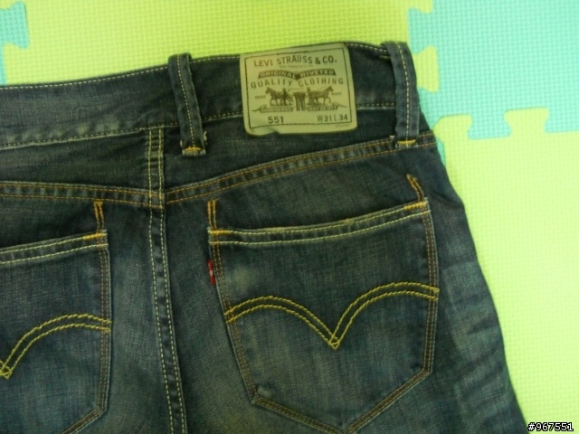 levis 501 和551褲款分享（附實穿圖）