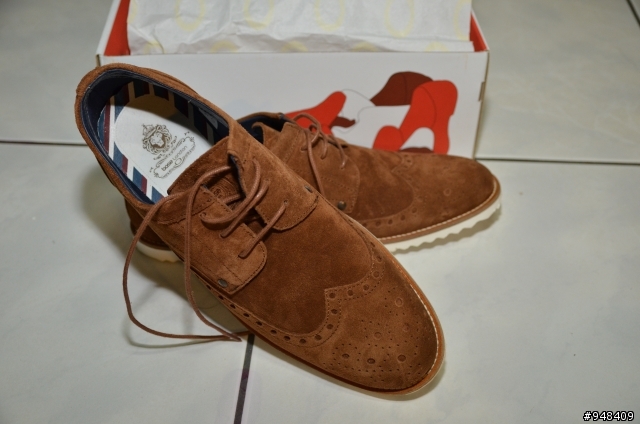 [分享] Base London Ride Wedge-Sole Brogue Shoes