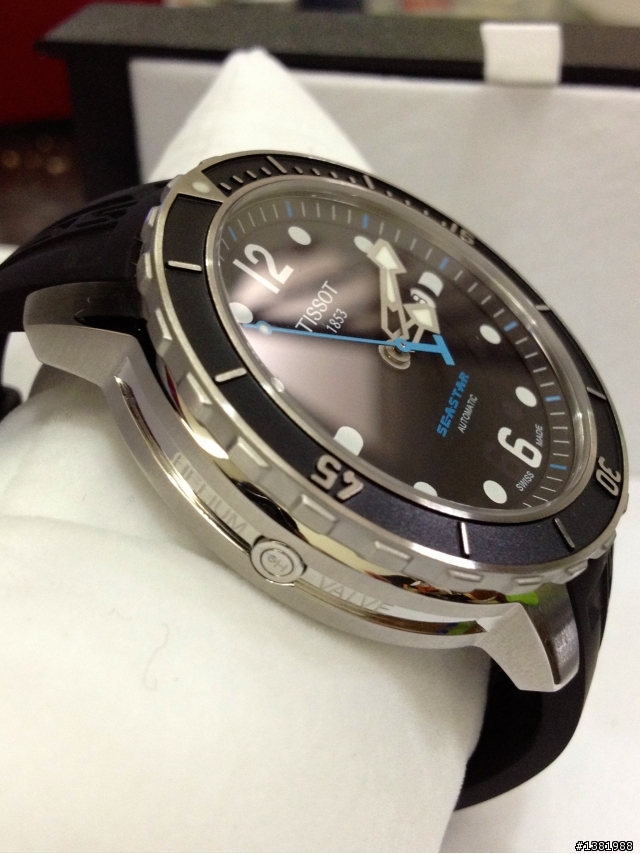 [簡單開箱]TISSOT seastar 排氦潛水機械錶/42mm款