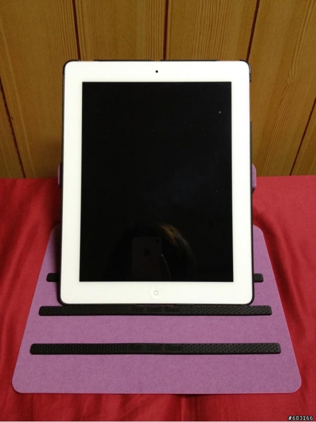 ((●●開箱文))New Ipad 皮套可360度旋轉,可直立跟橫立 + New Ipad Wi-Fi+4G~32G 白色 + 買給小朋友背New Ipad的背包