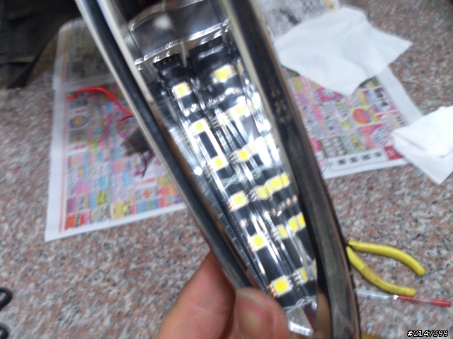 diy分享，老車安裝實用燈條+駐車燈