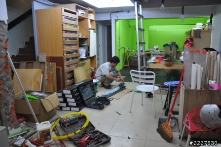 兄弟施工VS兩光設計師 (當小蝦米遇到大白鯊),自己DIY強力收尾中(工作風)