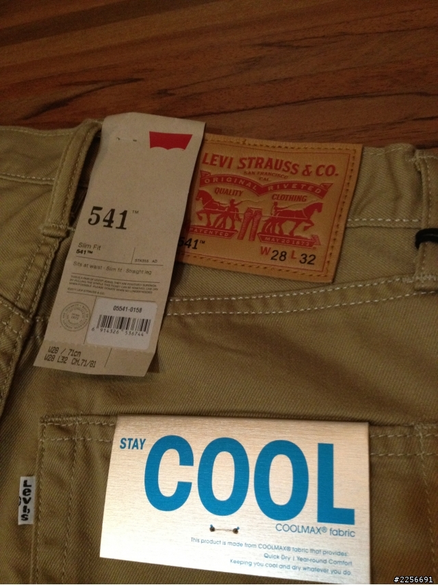 [開箱]LEVIS 511 541