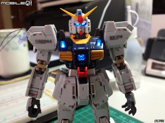 [分享] RG Gundam MK-II 幽谷 LED 版！