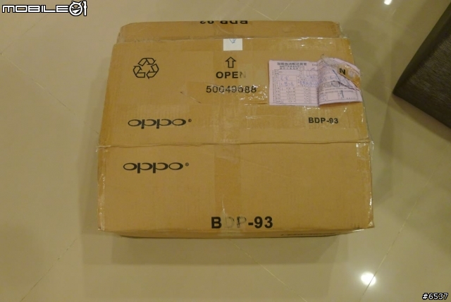 3D藍光播放機OPPO 93[開箱]