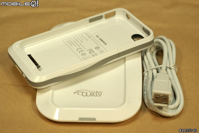 [開箱] Willy Willy iPhone 4 專用無線充電座