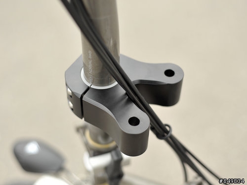 [兒童安全座椅]有擋風板的Bobike Mini City + BROMPTON 二代轉接座