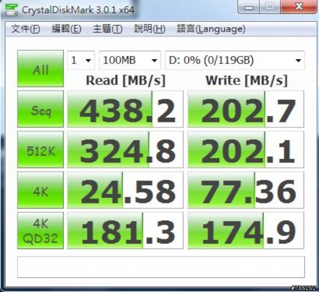 OCZ Vertex 4 128G 開箱簡測