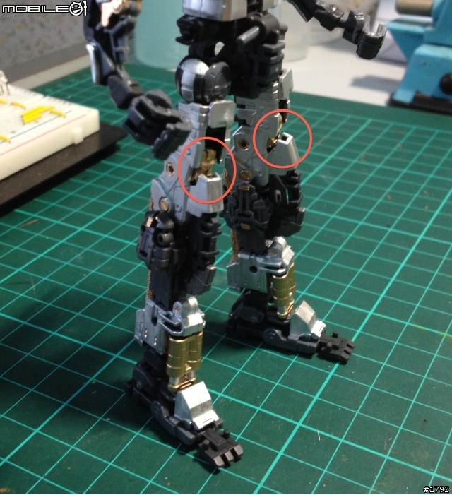 [分享] RG Gundam MK-II 幽谷 LED 版！