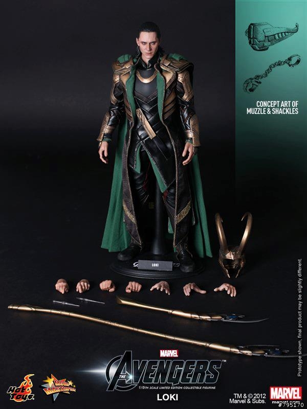 [情報] HOT TOYS 復仇者聯盟系列最新發表 - 洛基