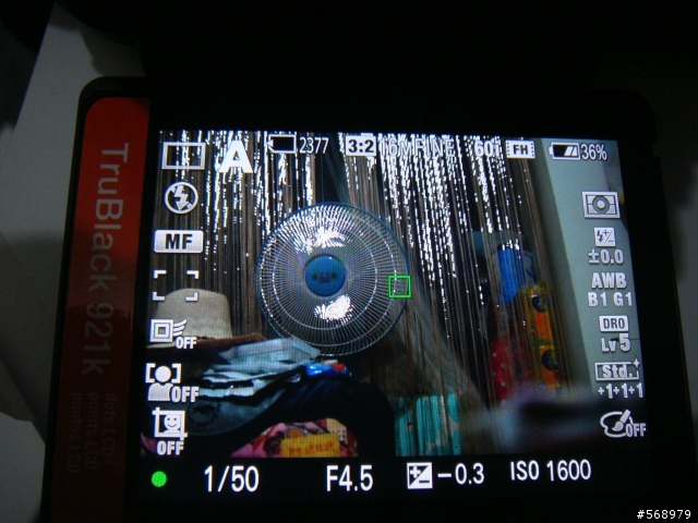 我的a57手動模式對焦會出現白點(問題已解決)