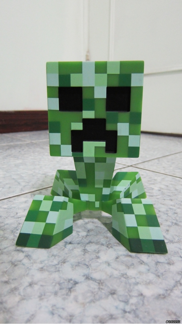 MINECRAFT-CREEPER(苦力怕)官方公仔開箱~圖多慎入