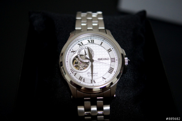 簡單開箱 seiko premier 古典系列 4r39