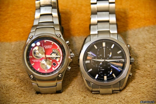 [開箱]CITIZEN CA0021-53E 鈦金屬光動能