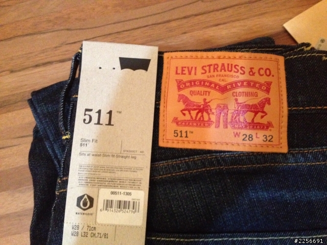 [開箱]LEVIS 511 541
