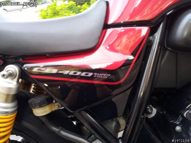 [更新]我的CB400 2010 SP塗裝 DMV把手總成 齒盤 O牌防甩上身!