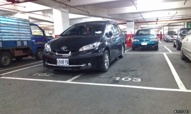 沒公德心的車主隨處可見
