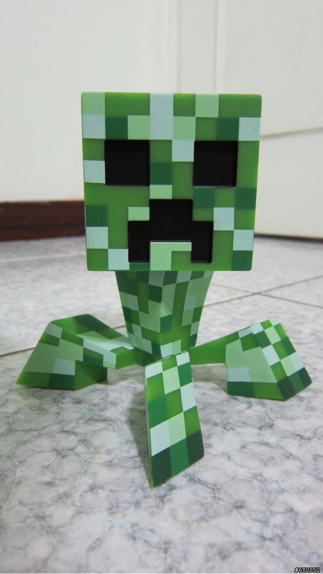 MINECRAFT-CREEPER(苦力怕)官方公仔開箱~圖多慎入