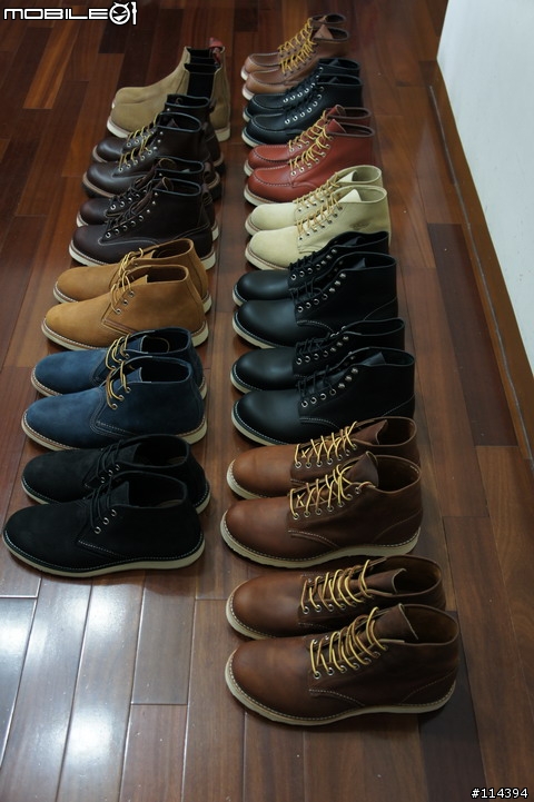 (開箱)失心瘋的收藏 Red Wing Boots 14雙開給他爆錶^^ <圖多>