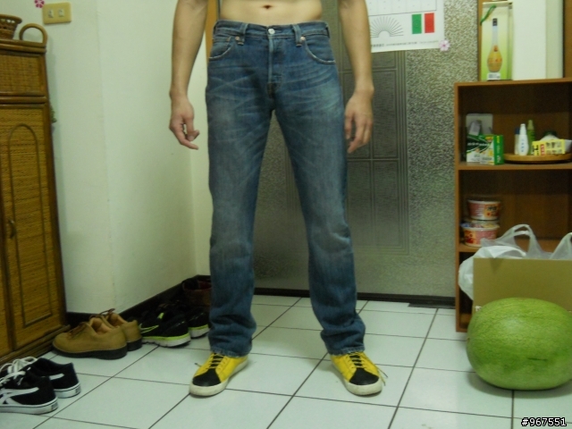 levis 501 和551褲款分享（附實穿圖）