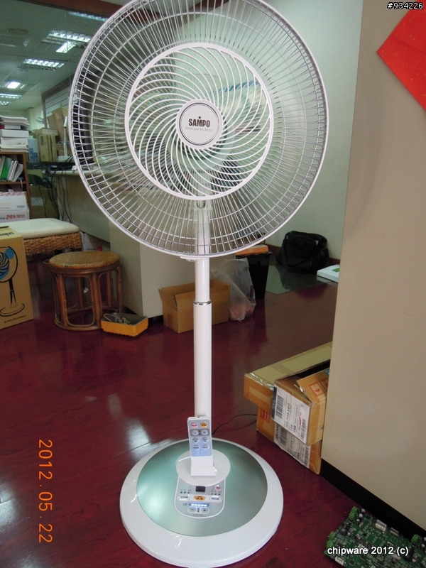 聲寶SK-ZC14DR 14" DC直流風扇 [徹底開箱]