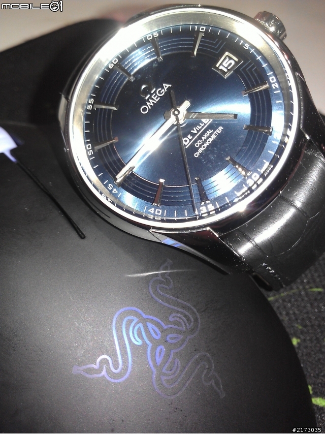 開箱OMEGA Hour Vision Blue