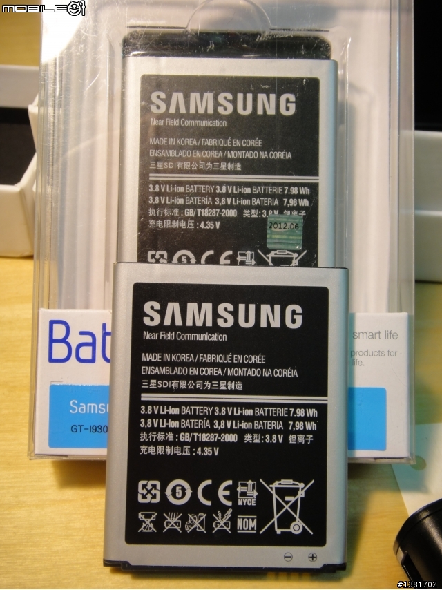 我加入智慧型手機的行列了~~~~~我的第一支Samsung Galaxy SIII