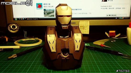 [紙模型] Iron man - 鋼鐵人2