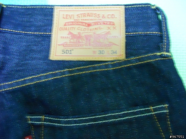 原色的誘惑levis 501原色褲分享（有傷眼的實穿）