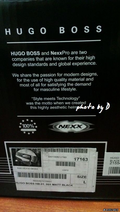 HUGO BOSS HB.01 精品安全帽開箱文