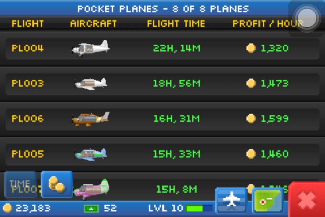 (模擬經營) Pocket Planes 口袋飛機